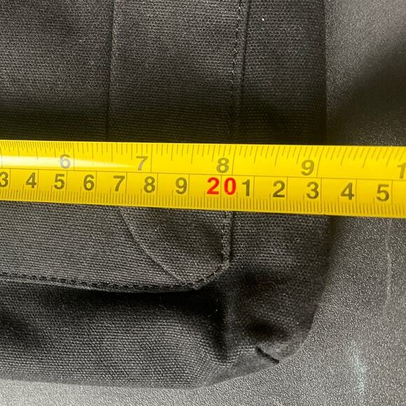 Pre-Owned Vintage Kavu Black Demin Crossbody Bag - Picture 7 of 7